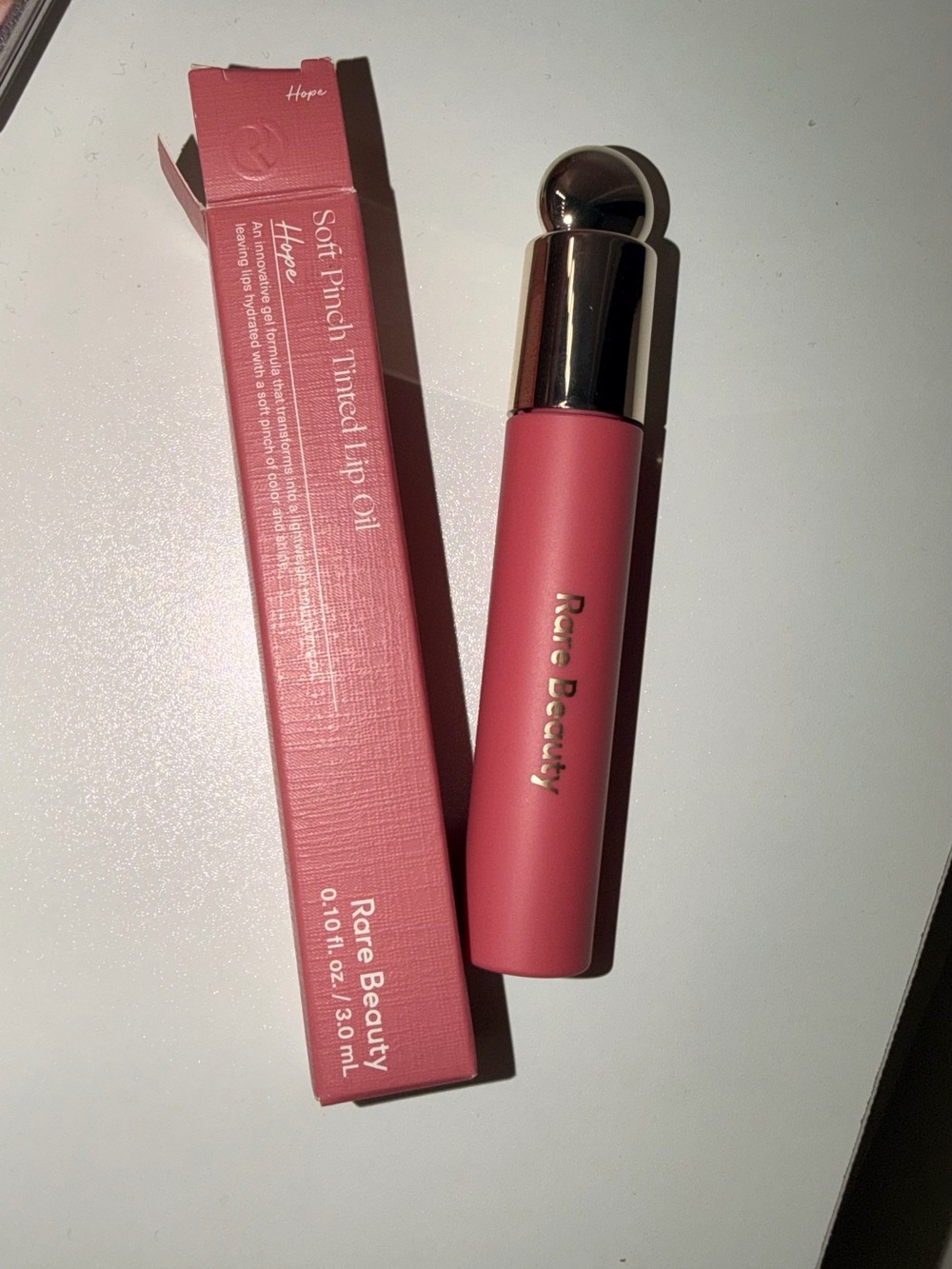 Rare Beauty Soft Pinch Tinted Lip Oil in Hope Pink